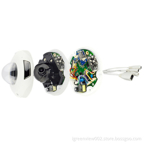5.0MP@30fps Network IR Dome Cameras